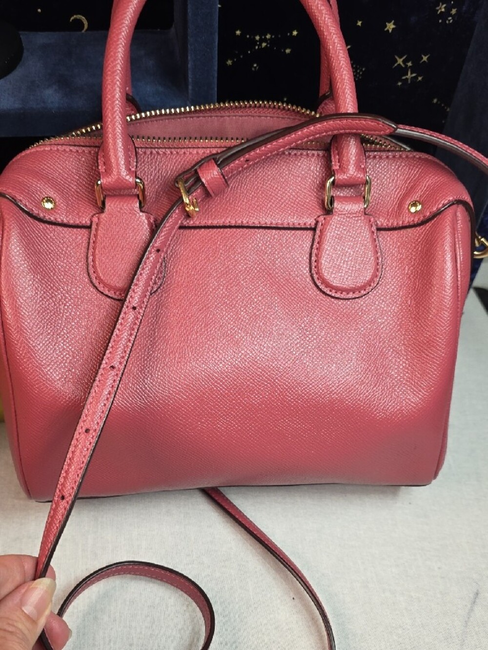 Coach Mini Bennett Satchel with Crossbody Strap - Picture 7 of 8